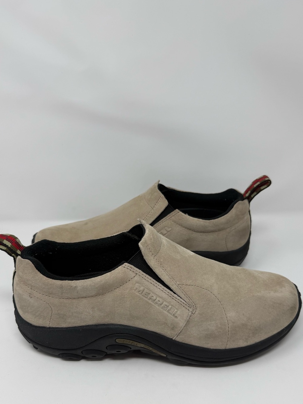 Merrell Men's Slip-On Suede Shoes in Taupe